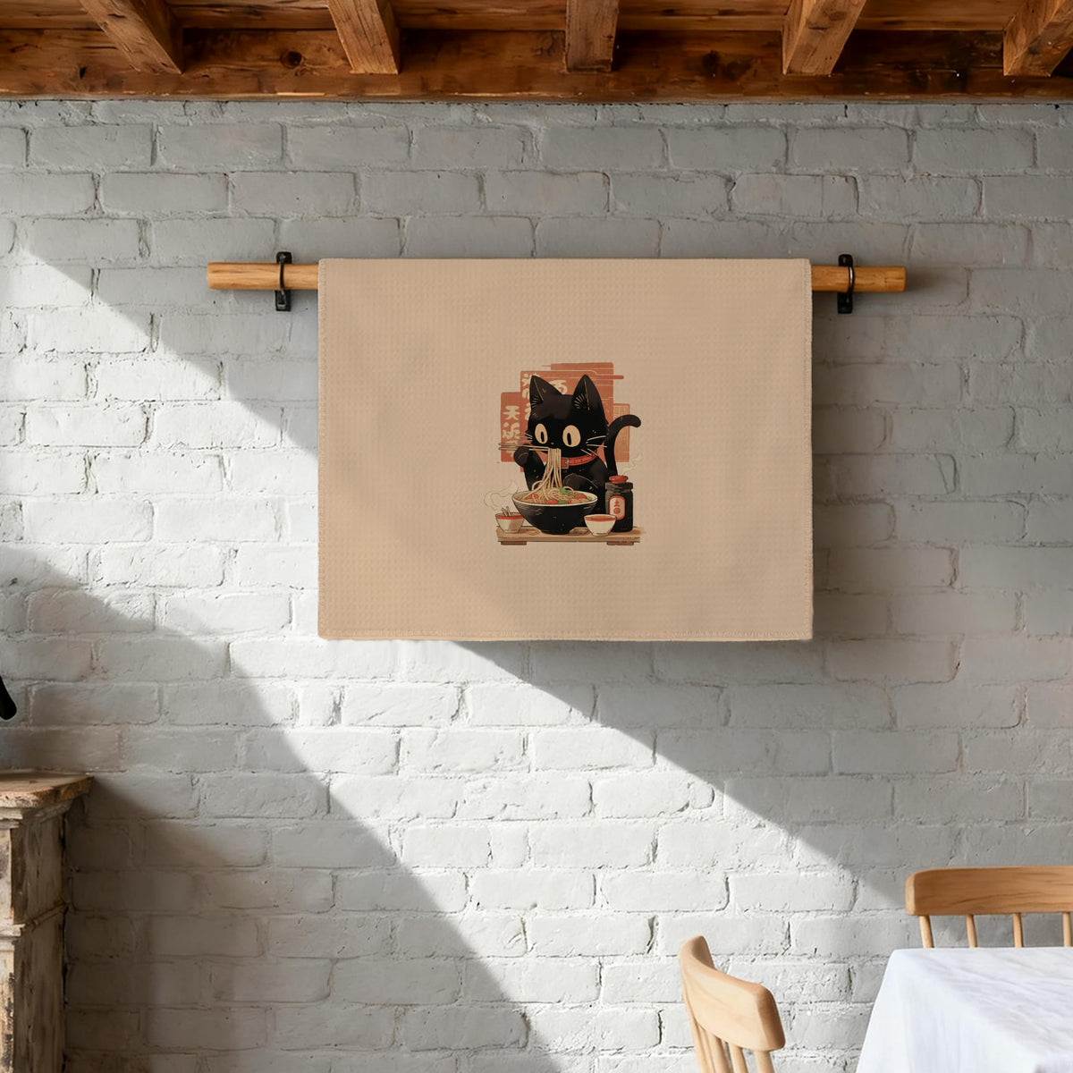 QICLM Sushi cat two-towel set makes a thoughtful gift