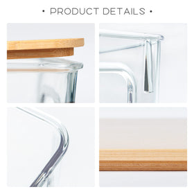 Qilinba ultra-clear durable plastic that resists scratches and daily wear.