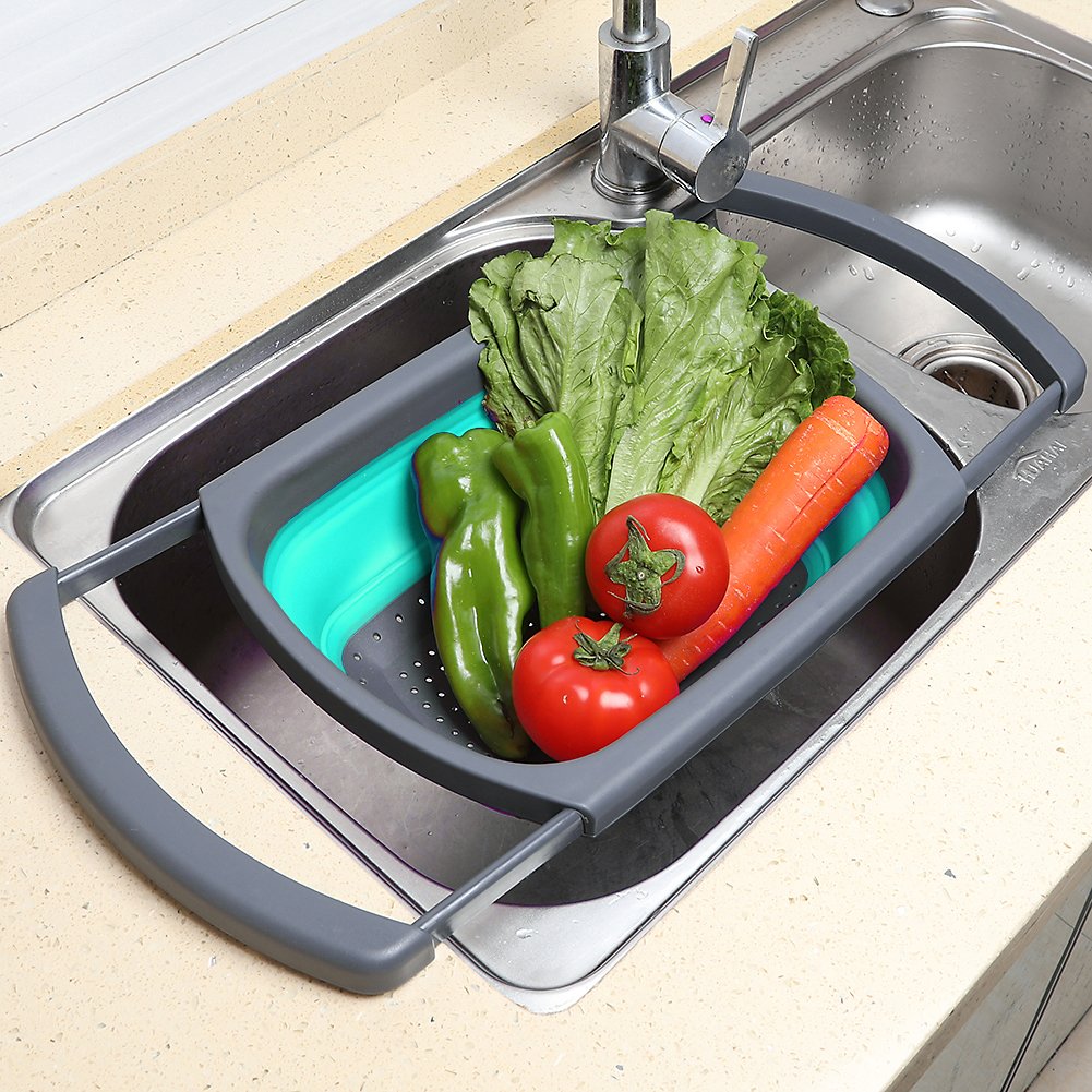 QiMH colander silicone materials offer durability for everyday use.