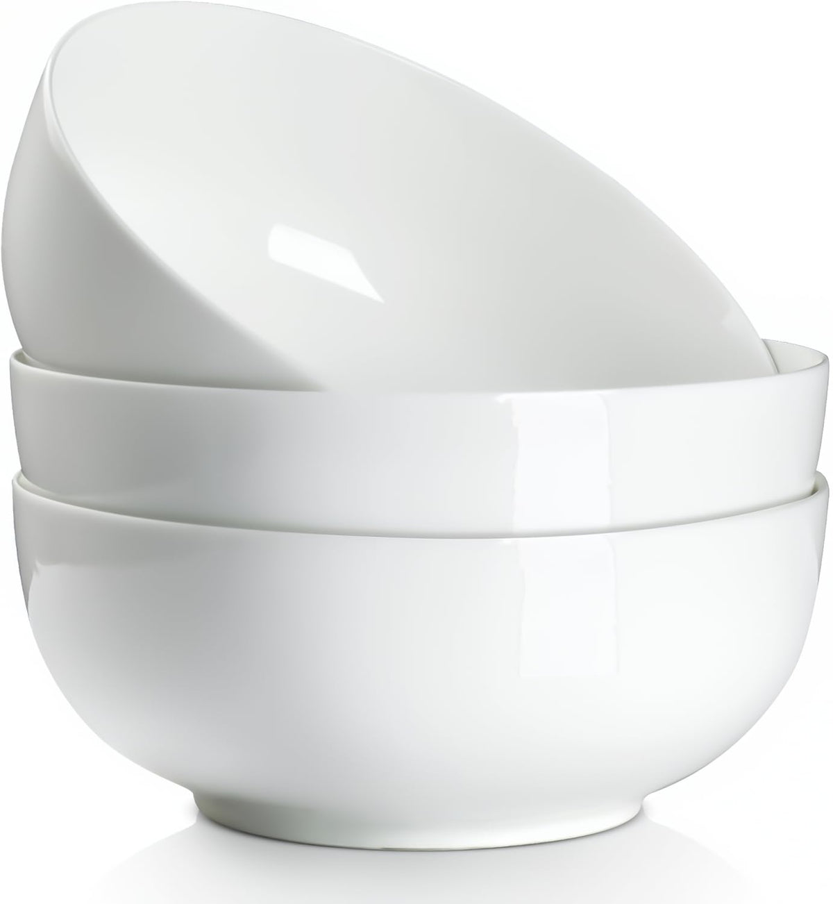 QINLANG 60 oz large soup bowl, 8-inch diameter, ideal for ramen or hearty soups.