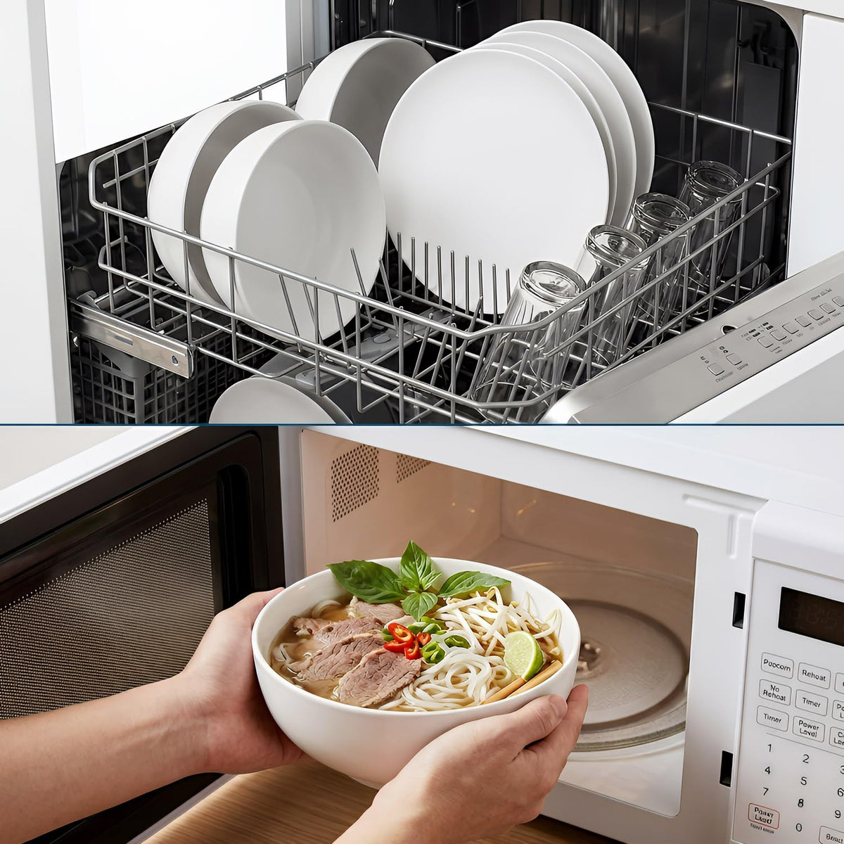 QINLANG lead-free ceramic with clear glaze for safe long-term use.