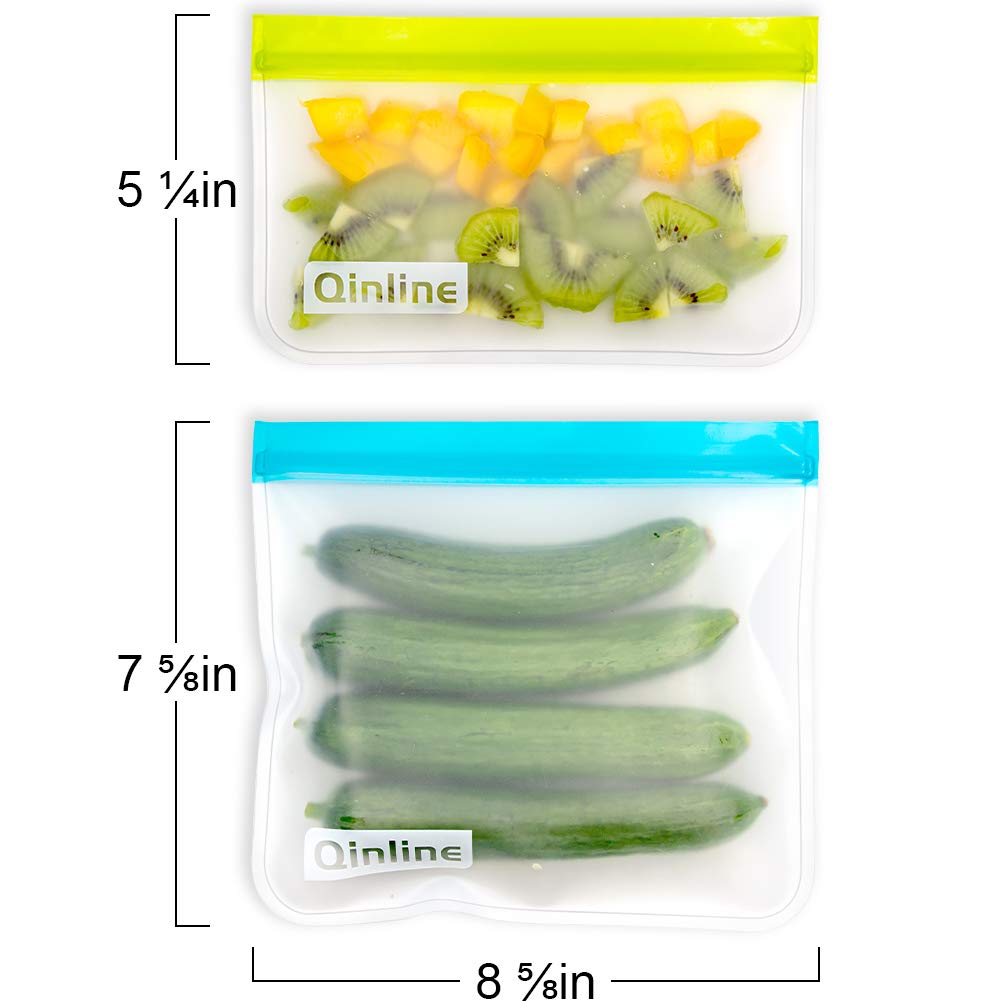 Qinline leakproof double-closure bags prevent spills during transport.