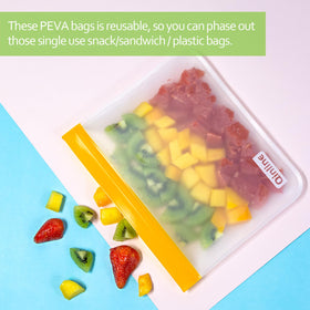 Qinline snack bags offer on-the-go snacking convenience.