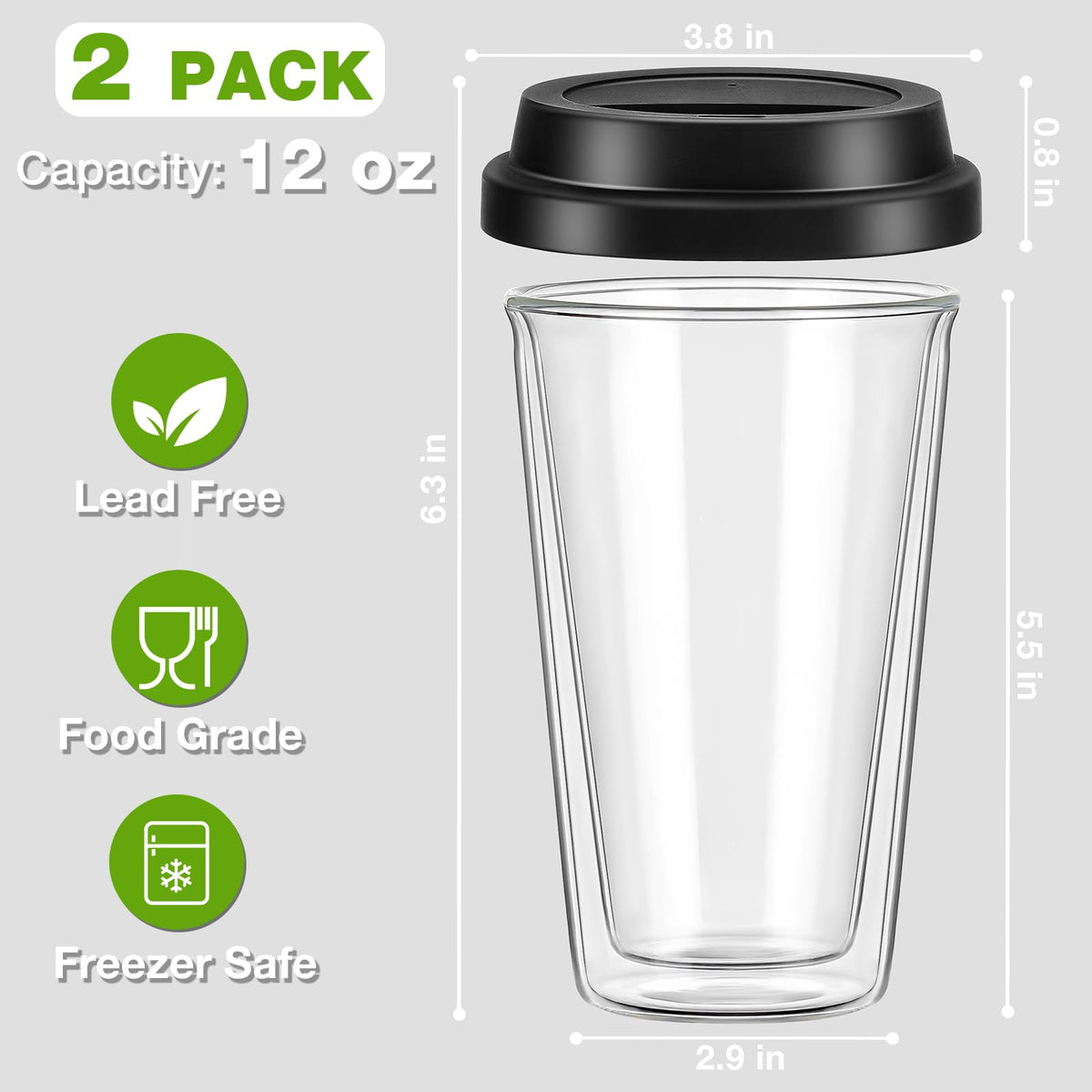 Qipecedm elegant gift packaging mug for birthdays or housewarmings.