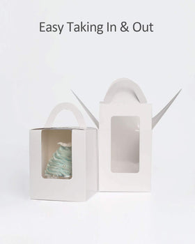 qiqee auto-assembly cupcake box demonstrates quick setup for bakeries and home kitchens