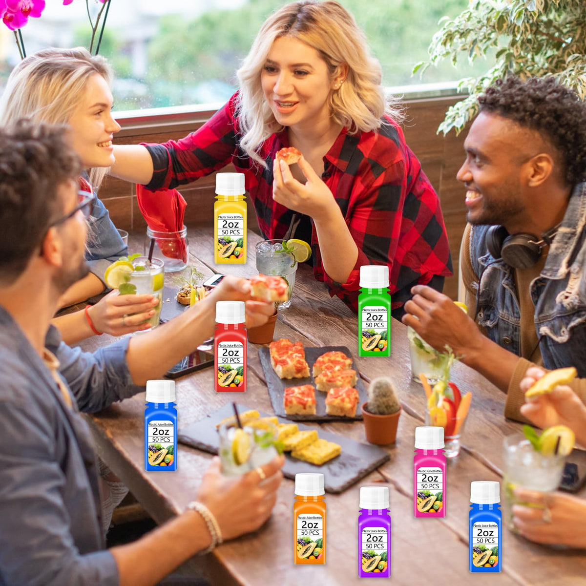 Qiuttnqn compact bottle set fits backpacks and gym bags