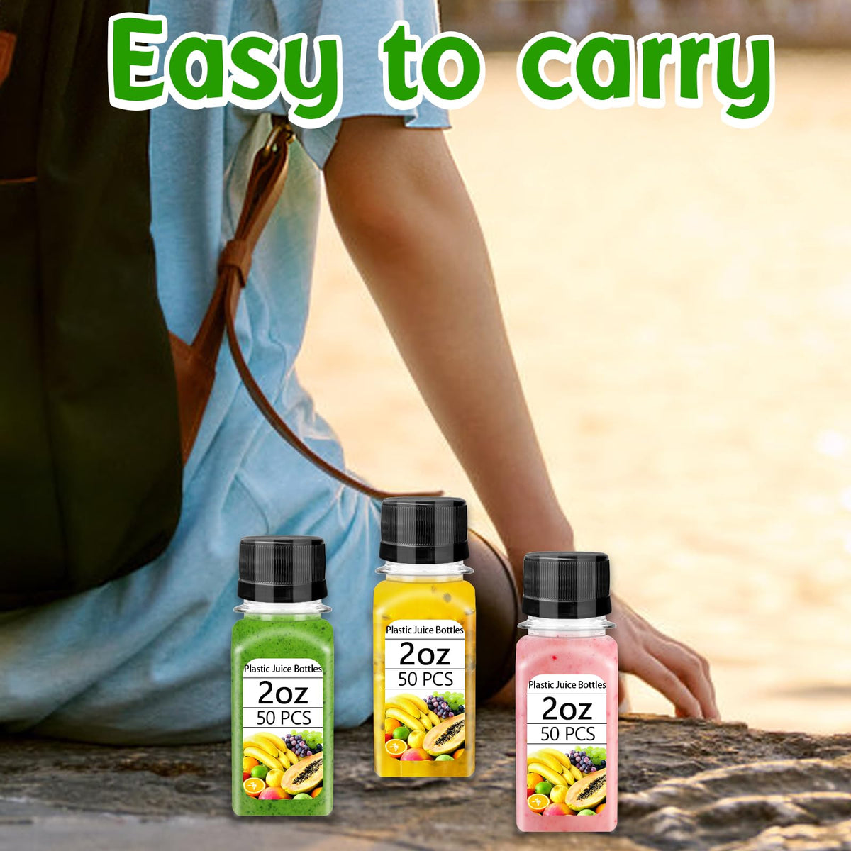 Qiuttnqn picnic-friendly bottles for easy outdoor serving