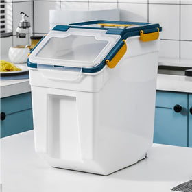 Qiveno two wheeled design allows easy sliding on kitchen surfaces