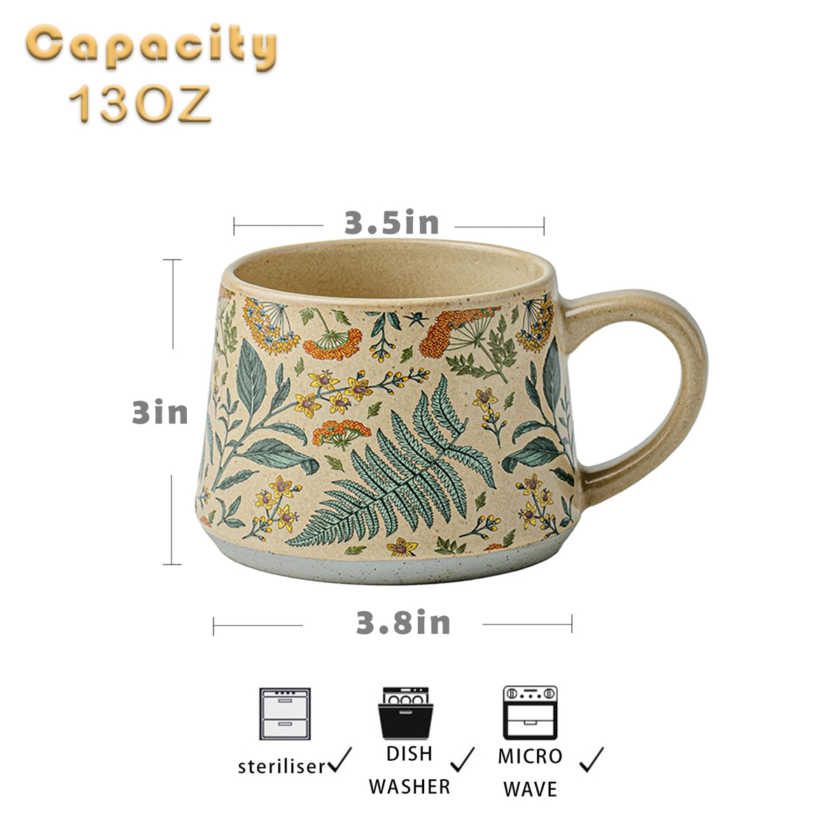 QIXCOZTI mug suited for home, office, and cafe settings.