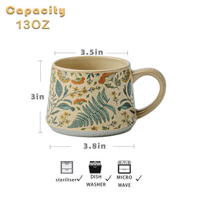 QIXCOZTI mug suited for home, office, and cafe settings.