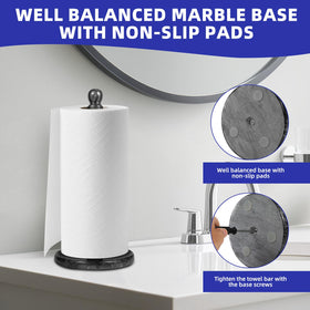 QiYueZaiYe jumbo roll compatibility fits oversized towels securely