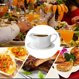 Qlans gravy boat gift packaging ideal for entertaining hosts