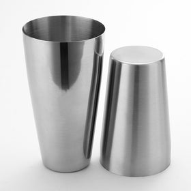 QLL Boston Shaker 28oz weighted tin for high-volume mixing.