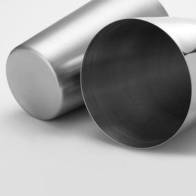 QLL Shaker fits standard Hawthorne and julep strainers.