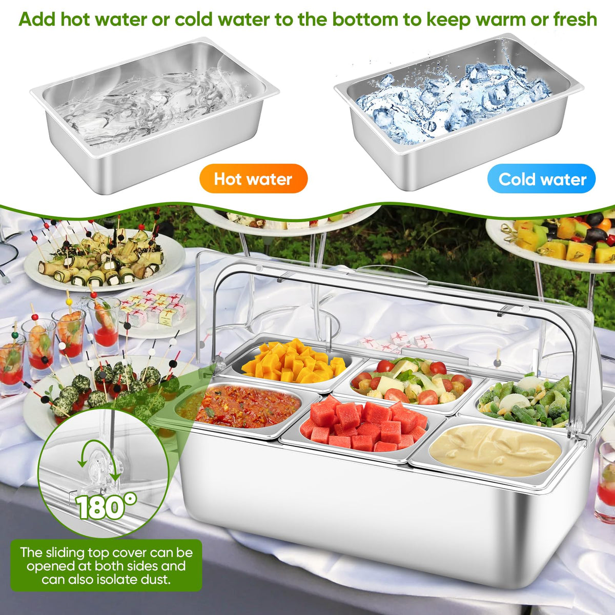 Qmeeki easy-clean detachable design enables easy maintenance and reuse