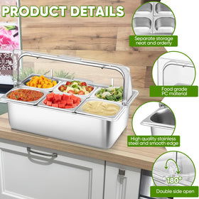 Qmeeki outdoor buffet use ideal for events without electricity