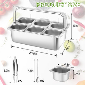 Qmeeki stainless steel tray detail shows durable, easy-clean construction