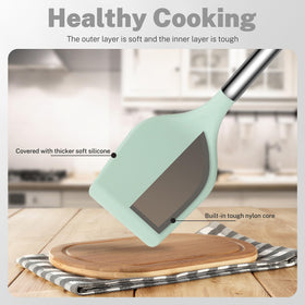 QMVESS pasta server for easy portioning and serving