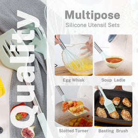 QMVESS serving spoons ideal for sauces and side dishes