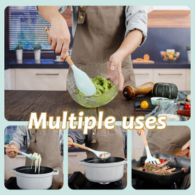 QMVESS utensil holder keeps tools organized on your counter
