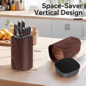 Qoosea Wood-Grain Color blocks blend with modern kitchens and look stylish.