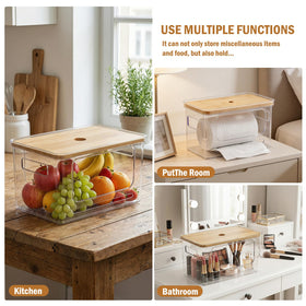 Non-slip base keeps the qortyavvu dispenser stable on surfaces.