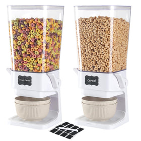 Qozzix cereal dispenser countertop body for organized dry foods.
