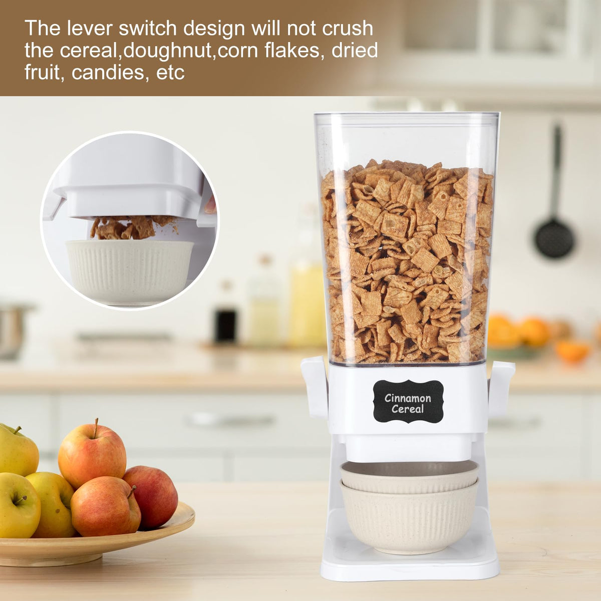 Qozzix dispenser pen for labeling pantry contents.