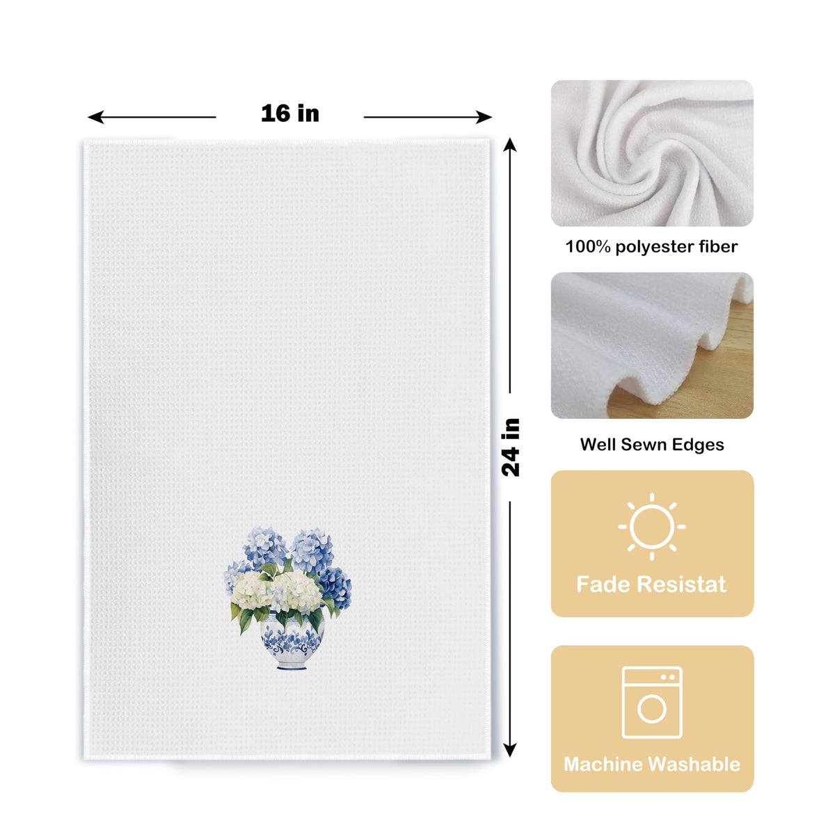 Qpenm grand millennial decor towel adds elegant, practical drying in any space