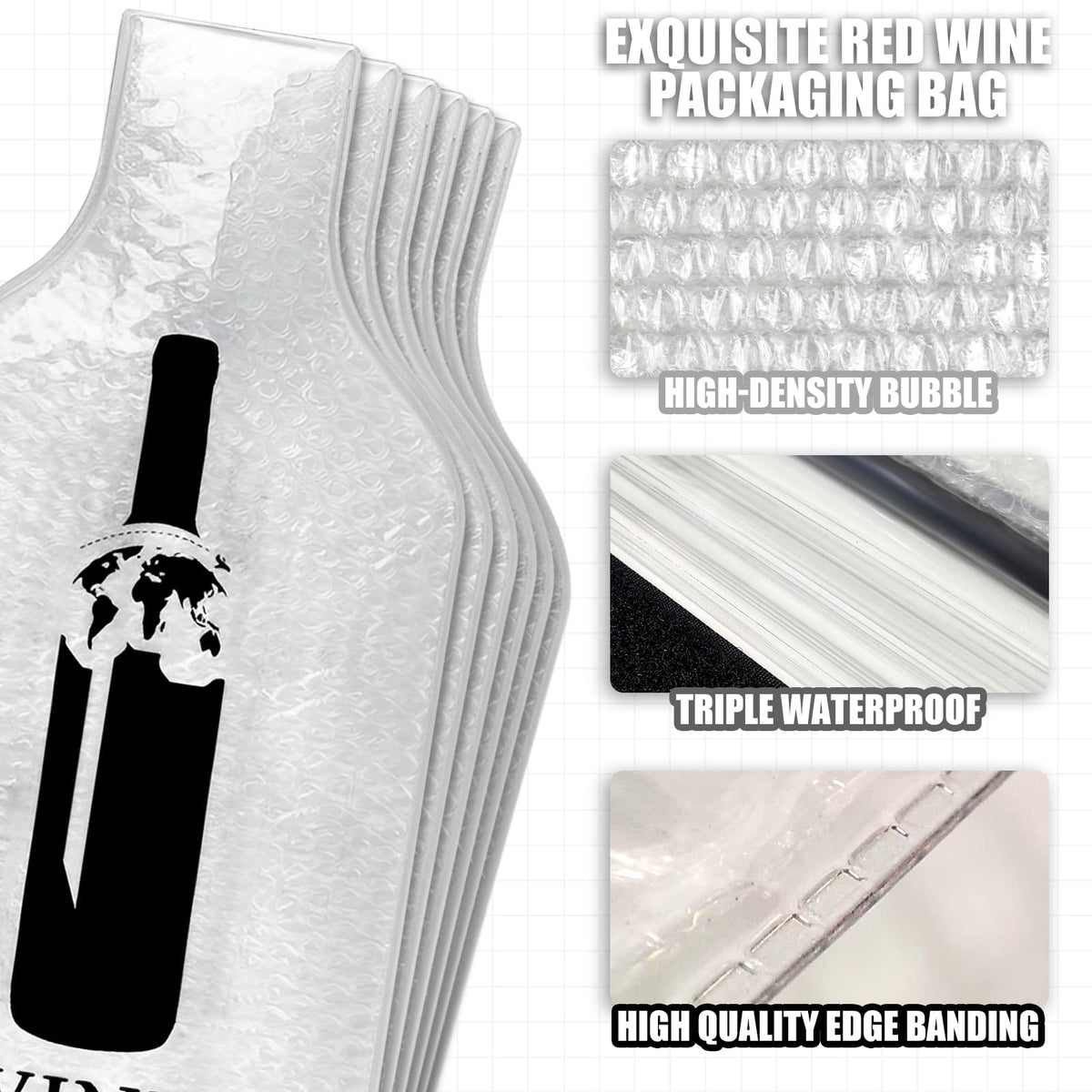 QPEY lightweight and compact sleeve for easy packing in bags.