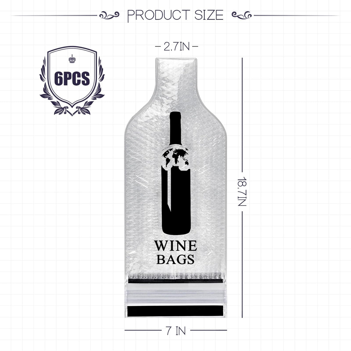 QPEY triple leak-proof design keeps luggage clean and dry.