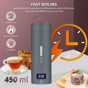 QRAGJBM BPA-free stainless steel interior for safe drinking water.