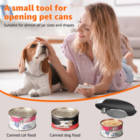 QTDHG Electric Can Opener fits in small spaces for travel and storage