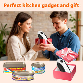 QTDHG Electric Can Opener magnets fetch caps to reduce spills