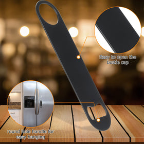 QTLCOHD 7inch handle provides leverage for easier caps removal