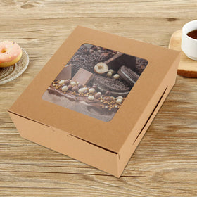 QTLCOHD flat-foldable cupcake box saves space before use