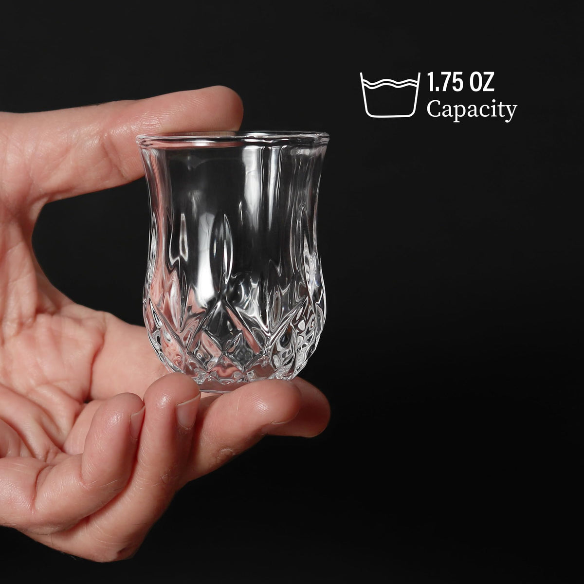 QUAFFER dishwasher-safe lead-free glass for daily use and easy cleanup.