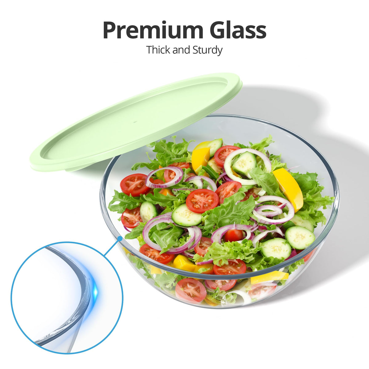 Quald easy-clean design cleans quickly and fits in most dishwashers.