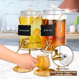 Quald party display table setup enhances layout and flow