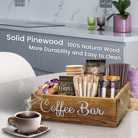 QUALLON coffee pod holder basket stores K-Cups for quick access