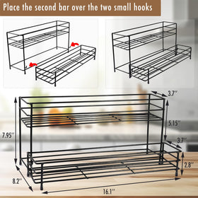 QUALLON versatile-bottle-organizer fits homes, offices, and cafes.
