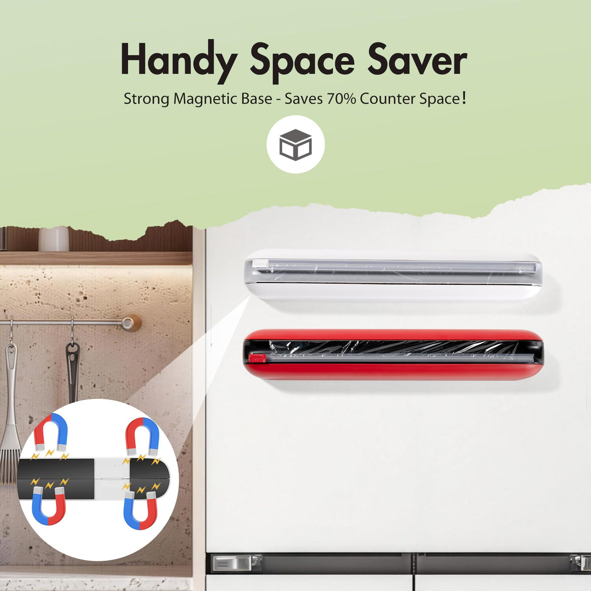 Quasziwa ABS construction offers durable, odor-free performance in busy kitchens.