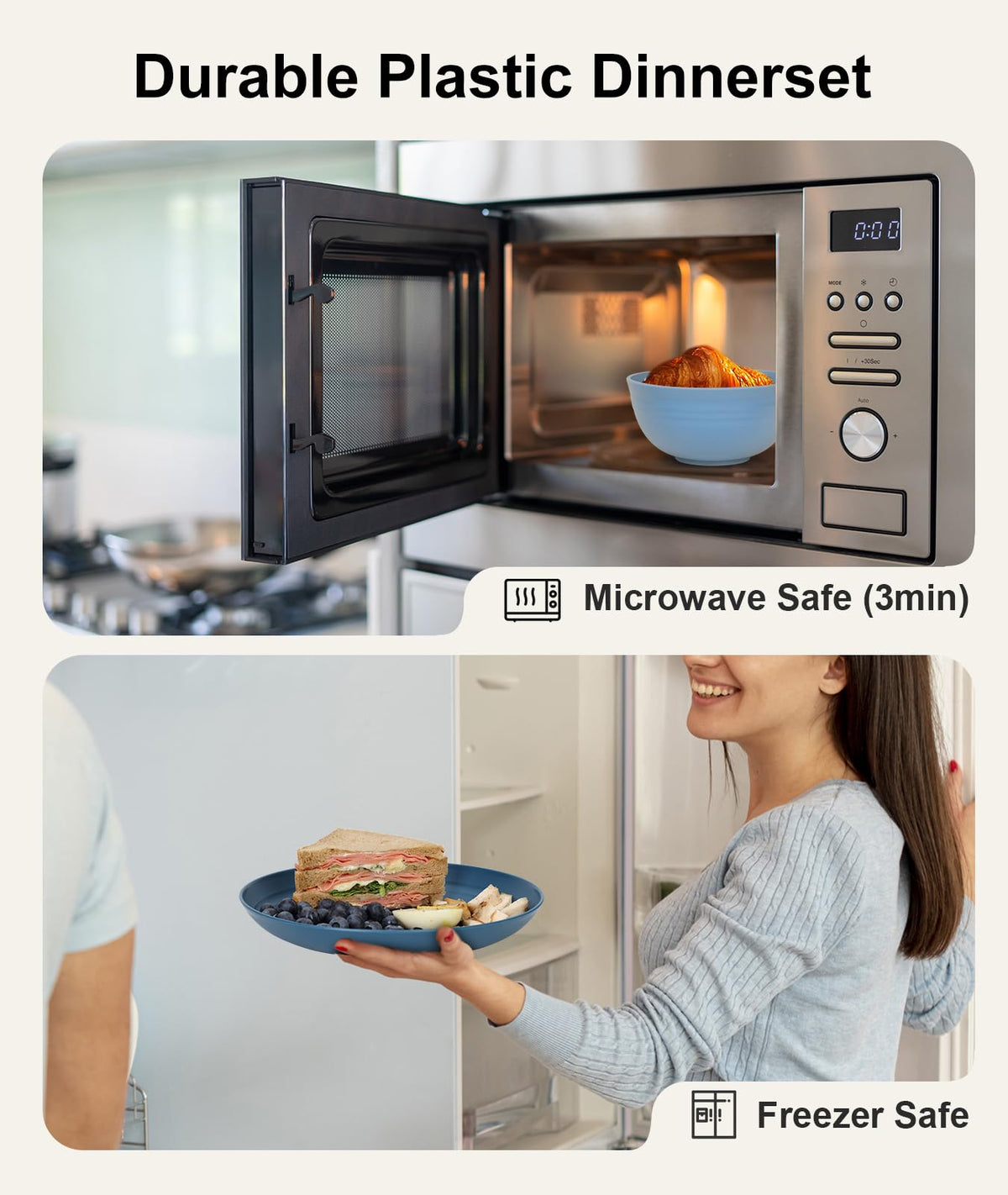 Quatish bowls offer sturdy serving portions for soups and cereals