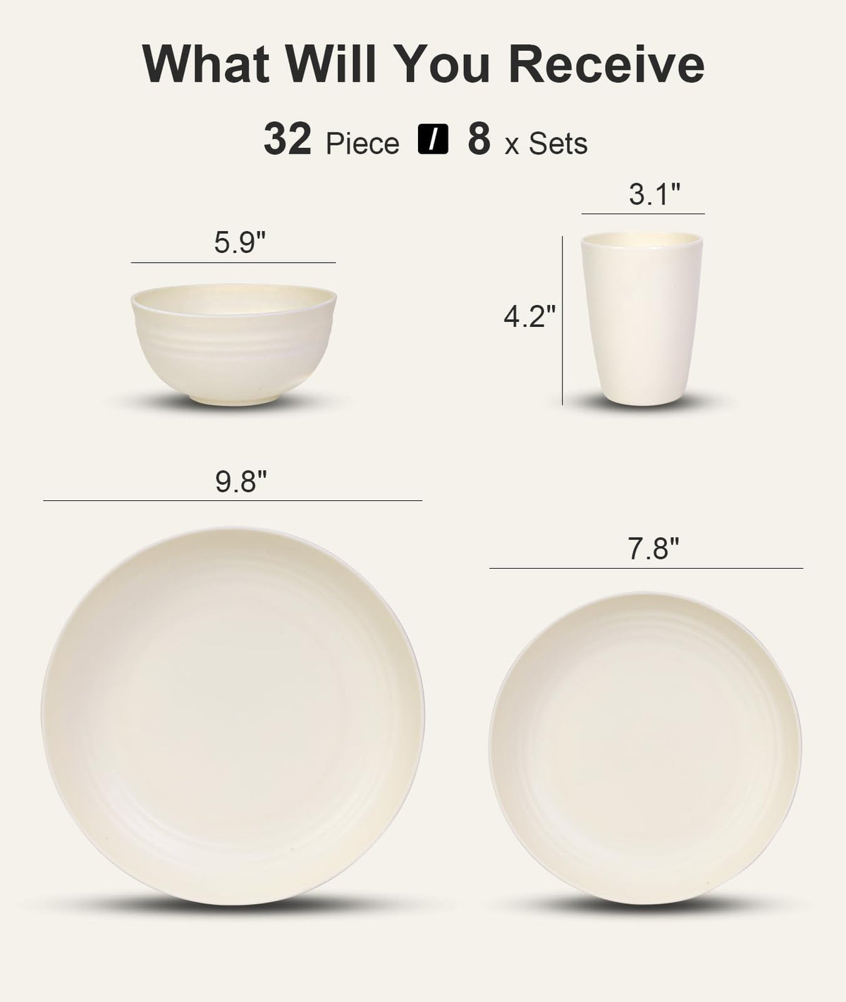 Quatish unbreakable dinnerware for camping; durable and safe around kids.