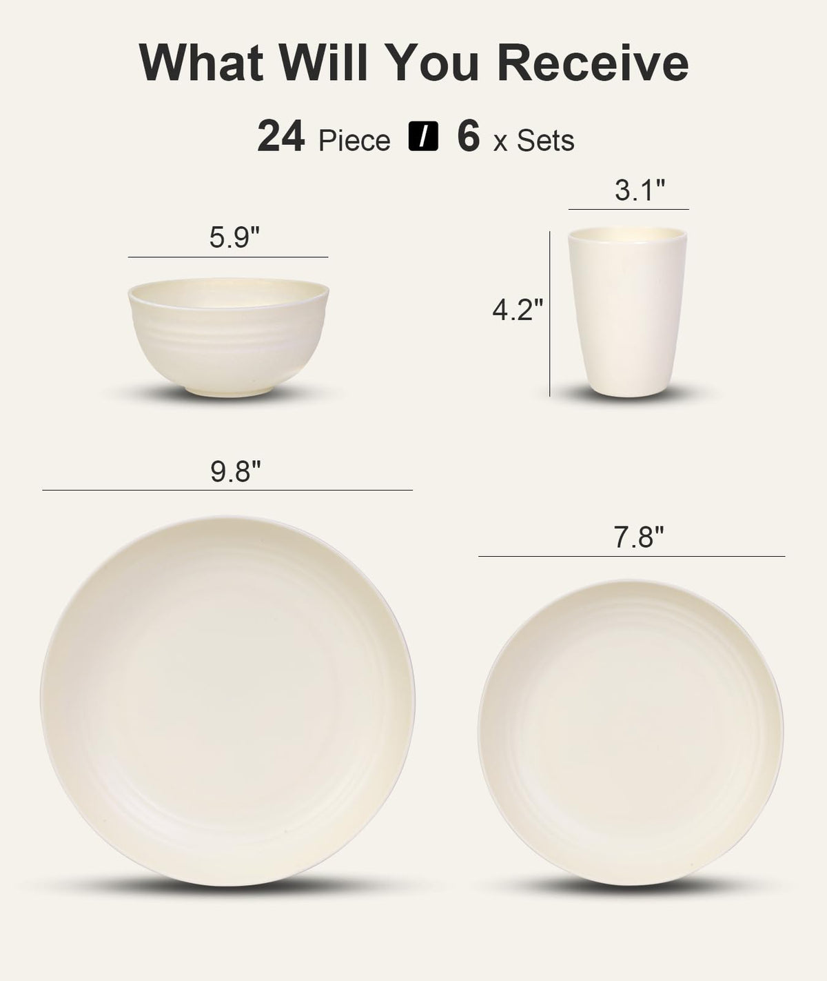 Quatish unbreakable dinnerware highlights durable, worry-free outdoor dining.