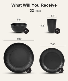 Quatish unbreakable dishware with shatterproof resilience for outdoor use.