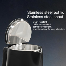QUAXWELL keep-warm function maintains heat for up to two hours.