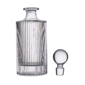 Dishwasher-safe QUEEN&STONE LEAD FREE decanter with warm-water care option