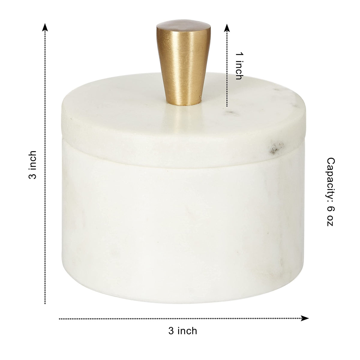 Queenza marble salt cellar closeup texture showcases natural veining and premium craftsmanship.