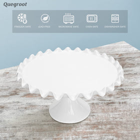Quegroot cake stand showcases cupcakes and petit fours